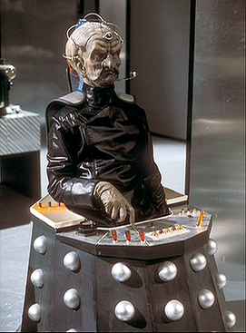 A picture of Davros from Doctor Who.
